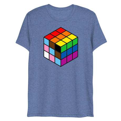 Rubik's Pride (Triblend)-Triblend T-Shirt-Swish Embassy