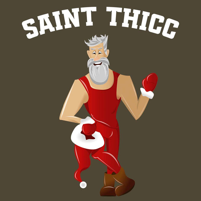 Saint Thicc-T-Shirts-Swish Embassy