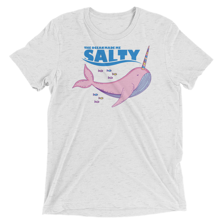 Salty Narwhal (Triblend)-Triblend T-Shirt-Swish Embassy