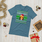 Santa Baby I Should Be So Lucky (Ugly Christmas)-Christmas T-Shirts-Swish Embassy