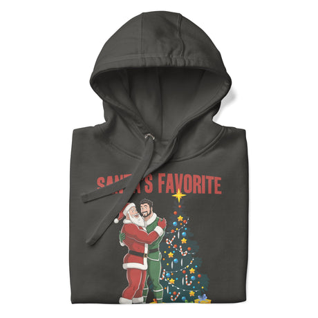 Santa's Favorite (Hoodie)-Hoodie-Swish Embassy