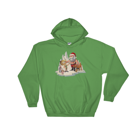 Santa's Little Helper (Hoodie)-Hoodie-Swish Embassy