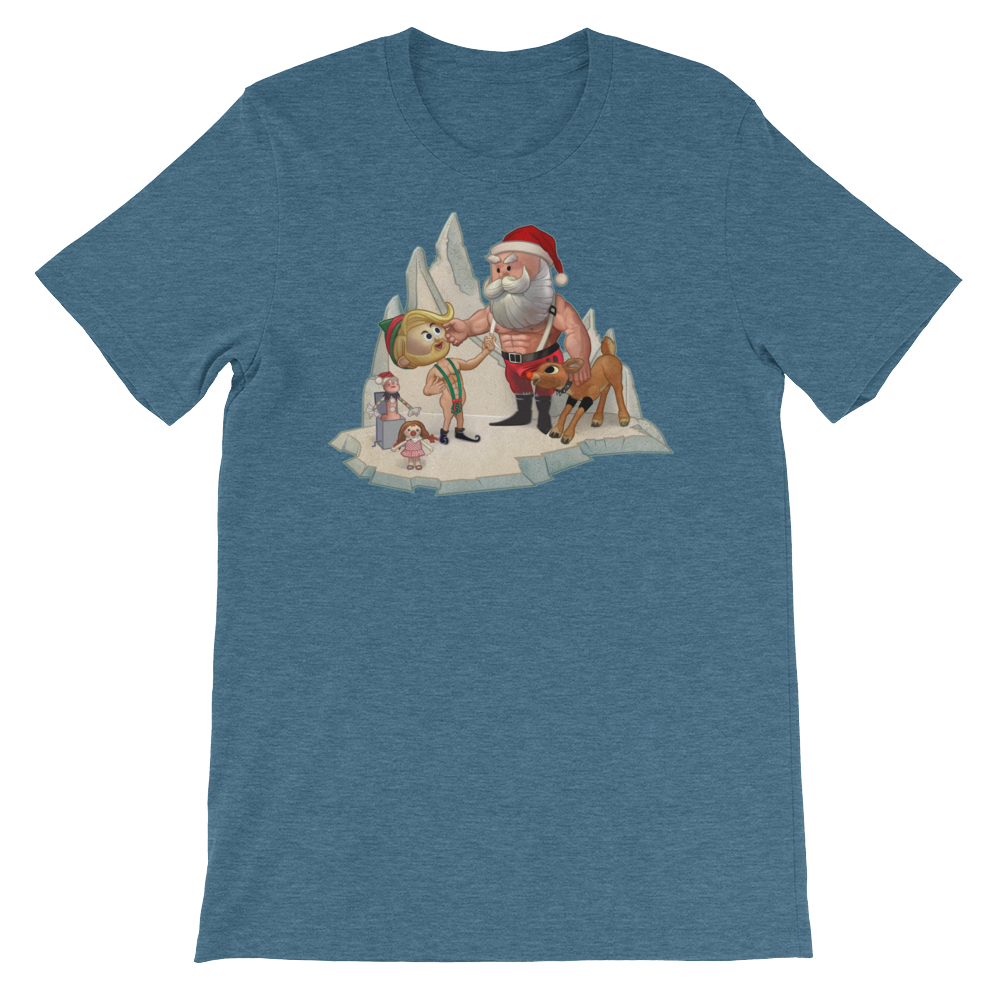 Santa's Little Helper-T-Shirts-Swish Embassy