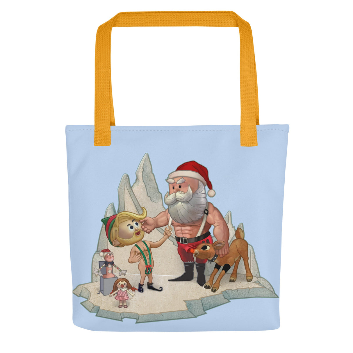 Santa's Little Helper (Tote bag)-Bags-Swish Embassy