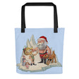 Santa's Little Helper (Tote bag)-Bags-Swish Embassy