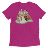 Santa's Little Helper (Triblend)-Triblend T-Shirt-Swish Embassy