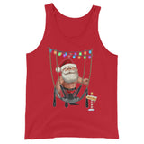 Santa's Sleigh (Tank Top)-Christmas Tank Tops-Swish Embassy