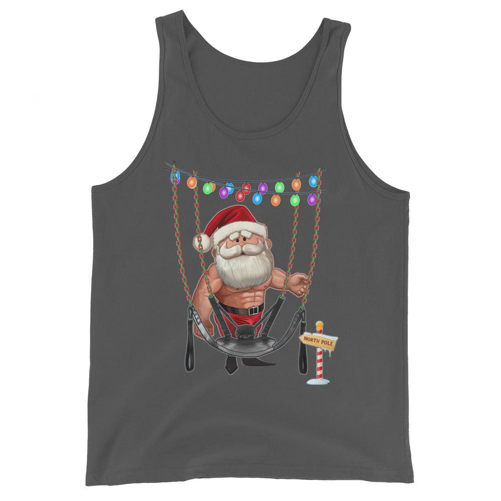 Santa's Sleigh (Tank Top)-Christmas Tank Tops-Swish Embassy