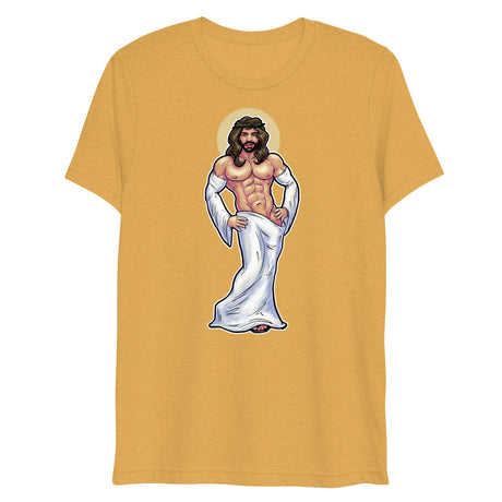 Sassy Jesus (Triblend)-Triblend T-Shirt-Swish Embassy