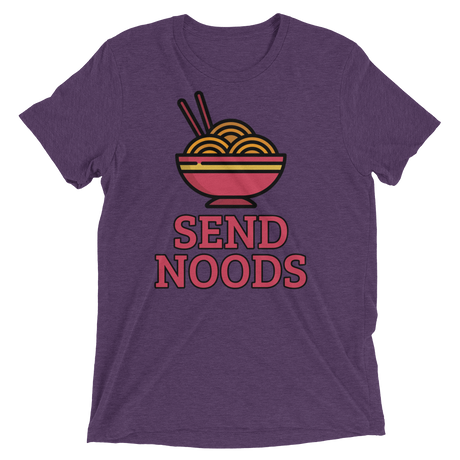 Send Noods (Triblend)-Triblend T-Shirt-Swish Embassy