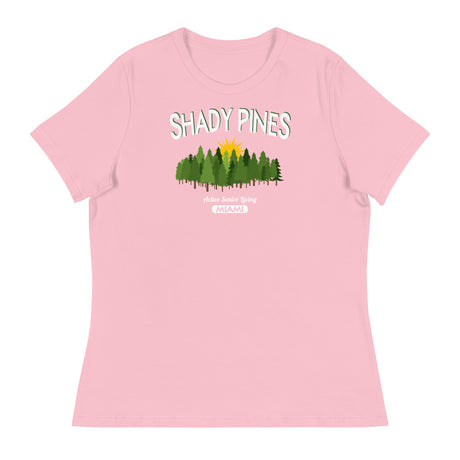 Shady Pines (Women's Relaxed T-Shirt)-Women's T-Shirts-Swish Embassy