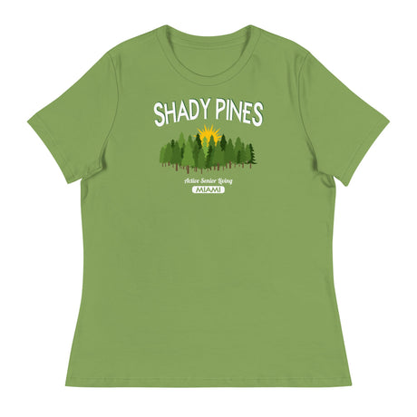 Shady Pines (Women's Relaxed T-Shirt)-Women's T-Shirts-Swish Embassy