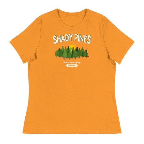 Shady Pines (Women's Relaxed T-Shirt)-Women's T-Shirts-Swish Embassy