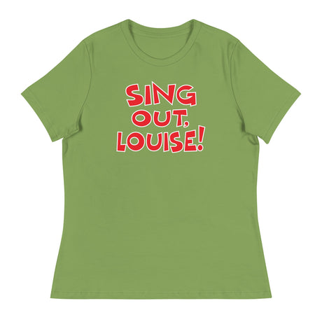 Sing Out Louise! (Women's Relaxed T-Shirt)-Women's T-Shirts-Swish Embassy