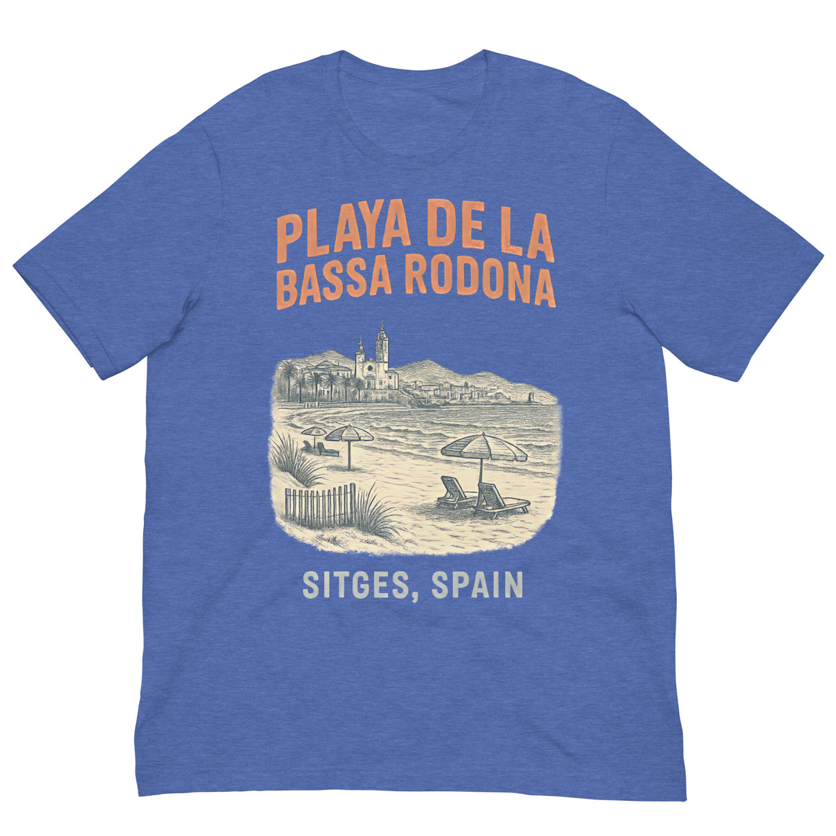 Sitges Beach-T-Shirts-Swish Embassy