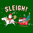 Sleigh-Christmas T-Shirts-Swish Embassy