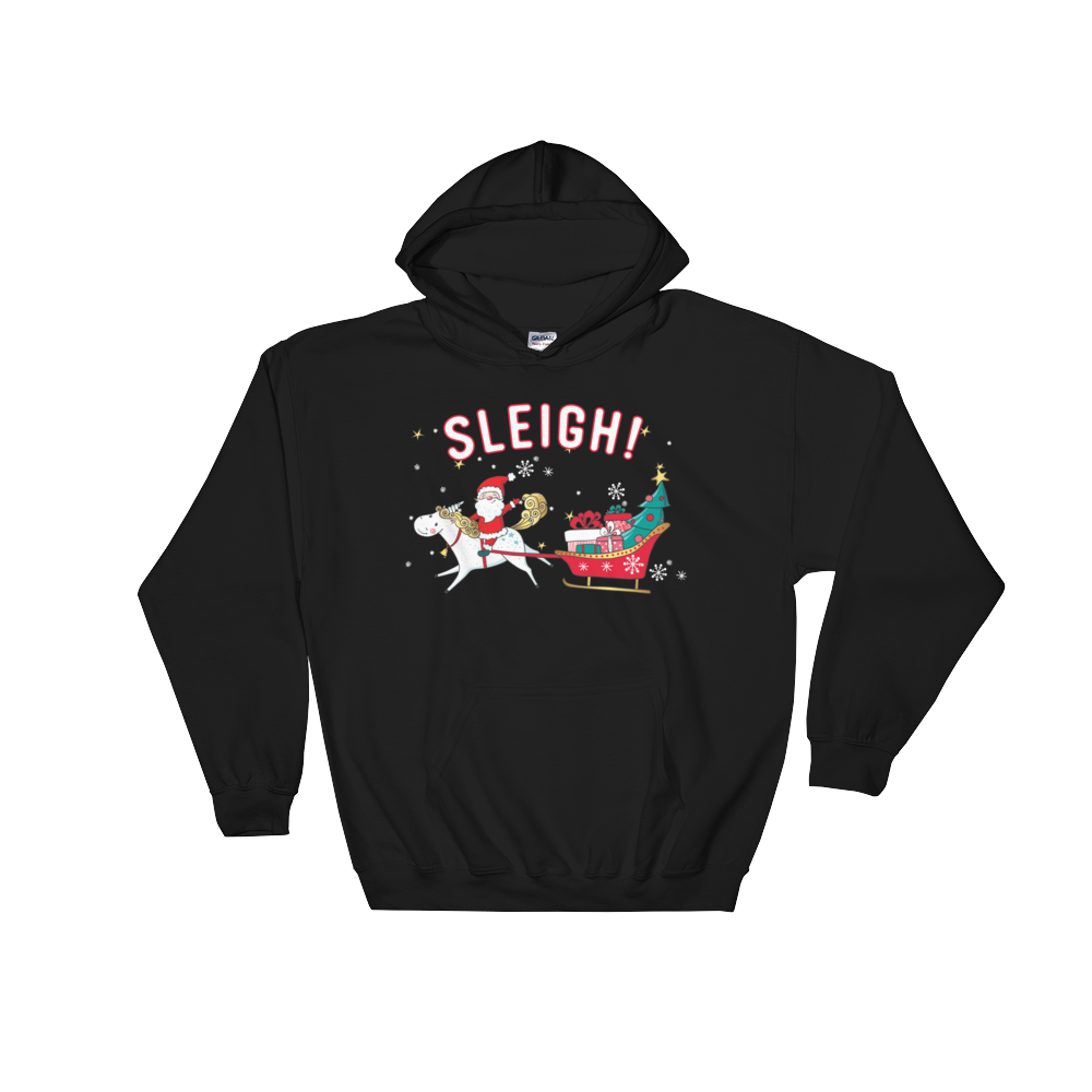 Sleigh! (Hoodie)-Hoodie-Swish Embassy