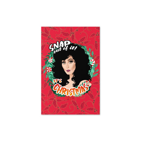 Snap Out of It It's Xmas (Christmas Card)-Greeting Card-Swish Embassy