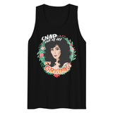 Snap Out of It It's Xmas (Tank top)-Christmas Tank Tops-Swish Embassy