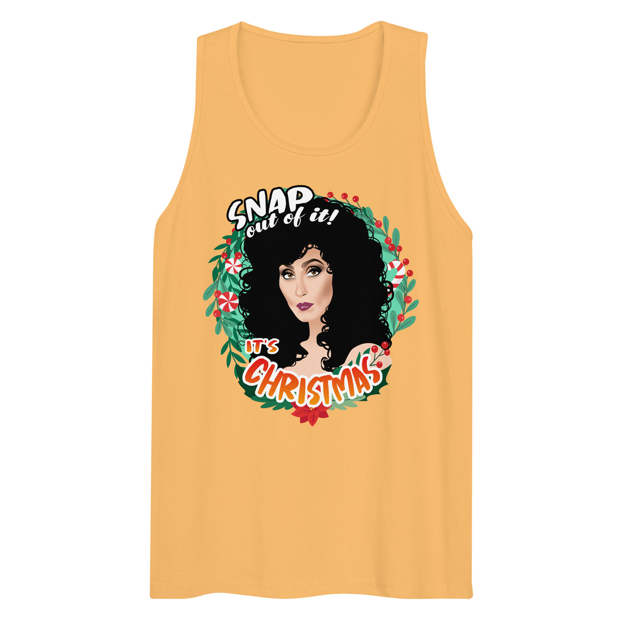 Snap Out of It It's Xmas (Tank top)-Tank Top-Swish Embassy