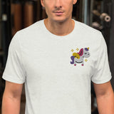 Sparkle Unicorn (Embroidered)-Embroidered T-Shirts-Swish Embassy