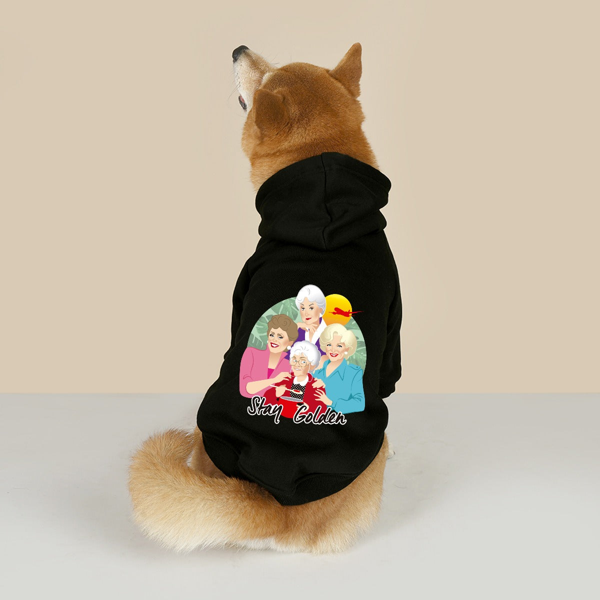 Stay Golden (Pet Hoodie)-Pet Hoodie-Swish Embassy