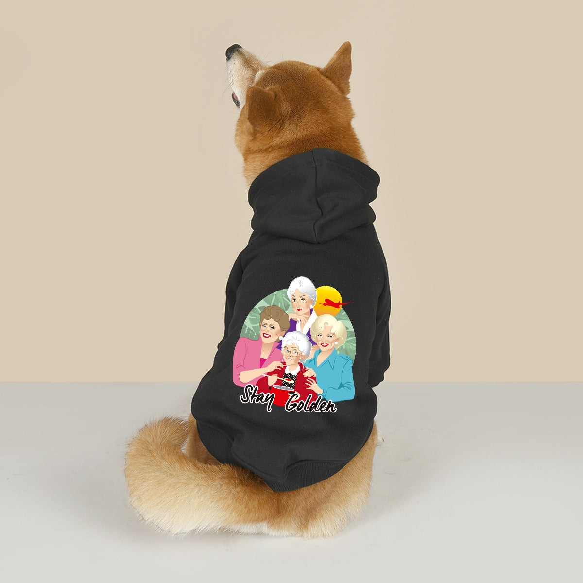 Stay Golden (Pet Hoodie)-Pet Hoodie-Swish Embassy