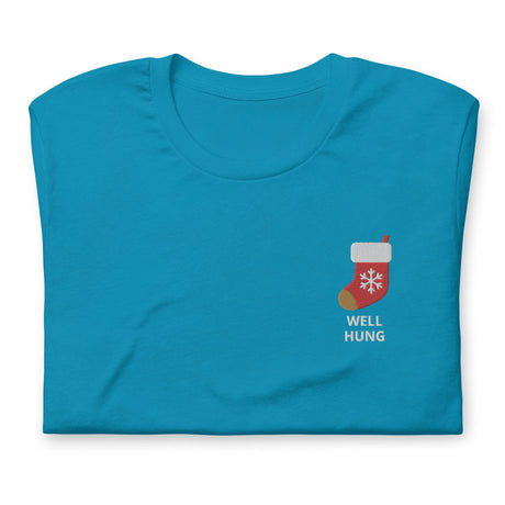 Stocking (Well Hung)-Christmas T-Shirts-Swish Embassy