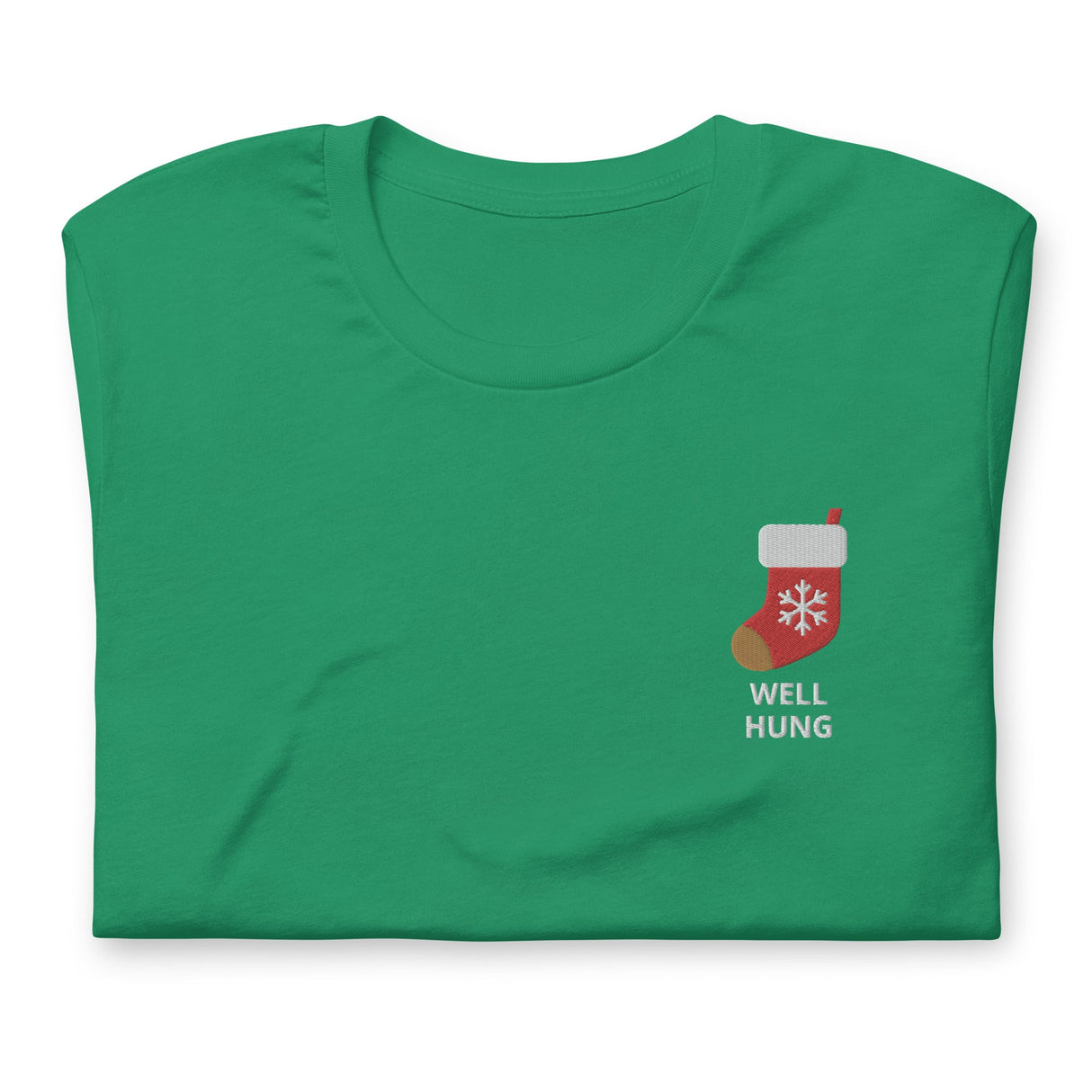Stocking (Well Hung)-Christmas T-Shirts-Swish Embassy