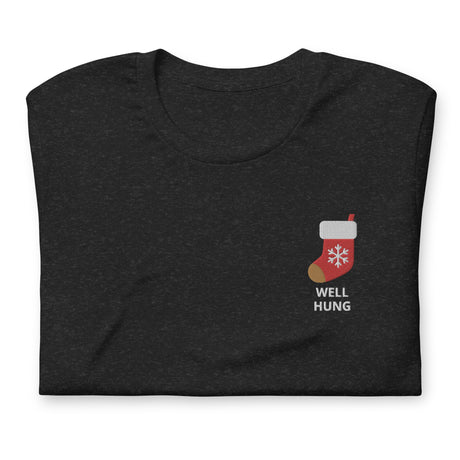 Stocking (Well Hung)-Christmas T-Shirts-Swish Embassy