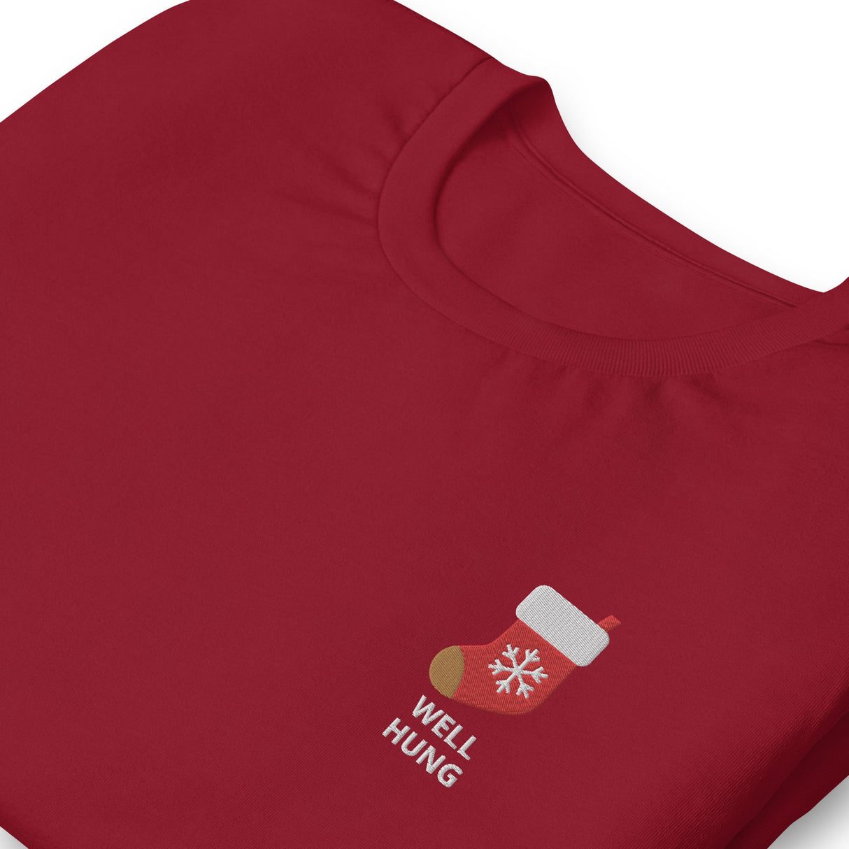 Stocking (Well Hung)-Christmas T-Shirts-Swish Embassy