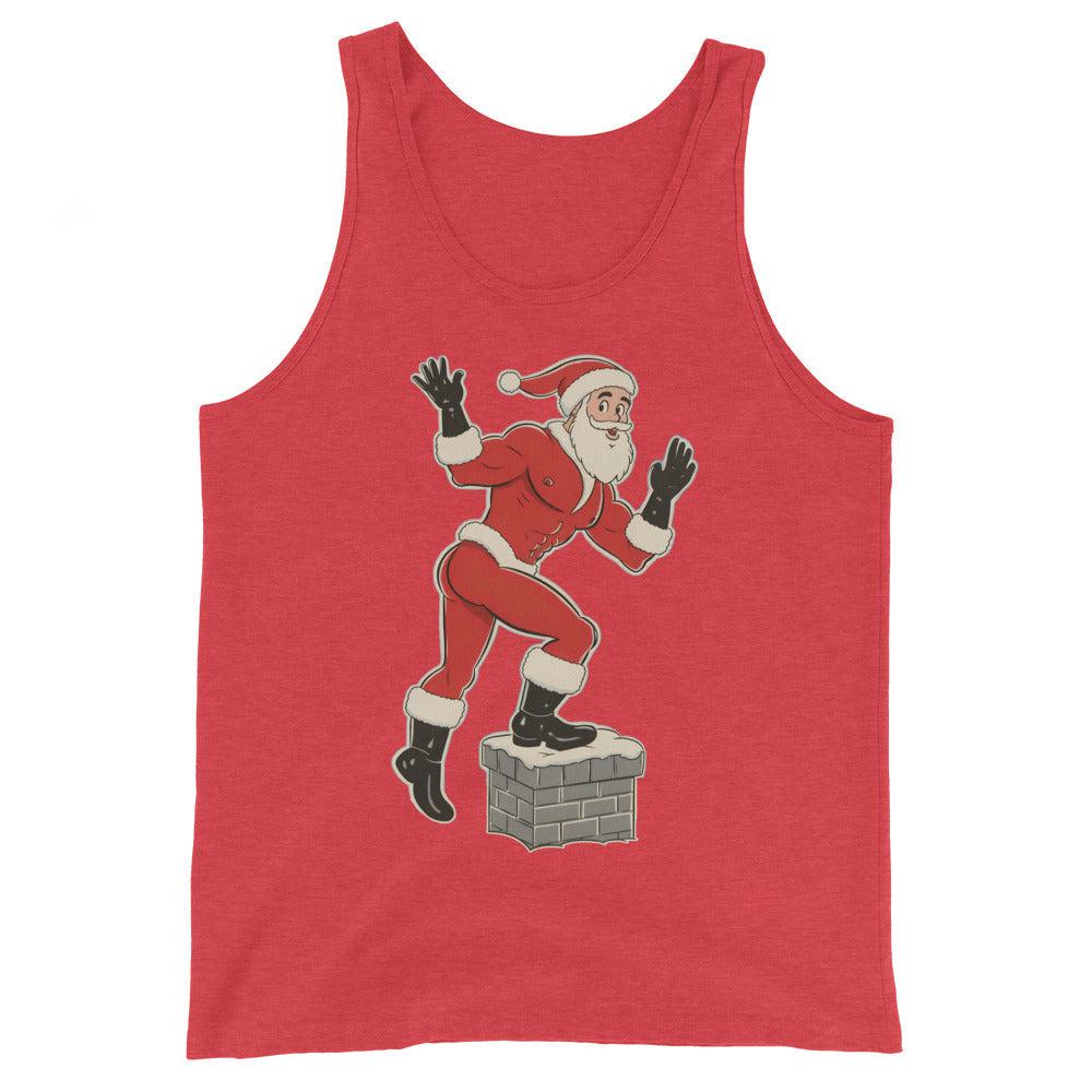 Stuffin' Your Chimney (Tank Top)-Christmas Hoodies-Swish Embassy
