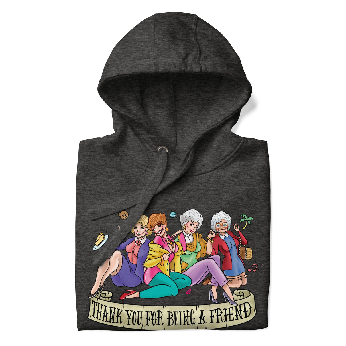 Thank You for Being a Pin-Up (Hoodie)-Hoodie-Swish Embassy