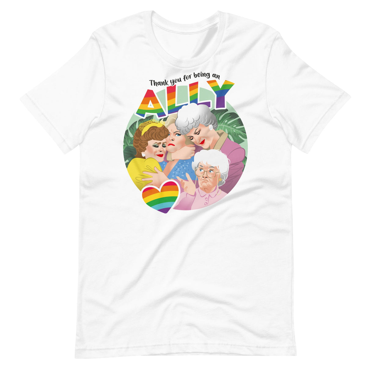 Thank You for Being an Ally-T-Shirts-Swish Embassy