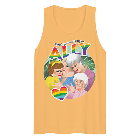 Thank You for Being an Ally (Tank Top)-Tank Top-Swish Embassy