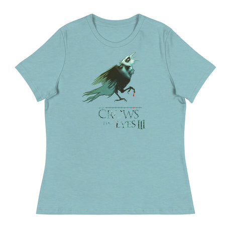 The Crowes Have Eyes (Women's Relaxed T-Shirt)-Women's T-Shirts-Swish Embassy