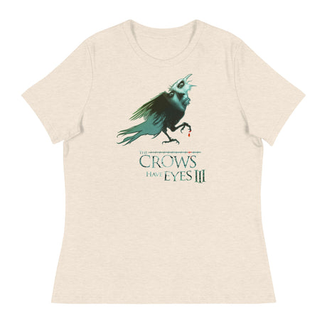 The Crowes Have Eyes (Women's Relaxed T-Shirt)-Women's T-Shirts-Swish Embassy