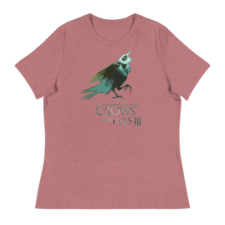 The Crowes Have Eyes (Women's Relaxed T-Shirt)-Women's T-Shirts-Swish Embassy