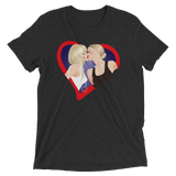 The Kiss (Triblend)-Triblend T-Shirt-Swish Embassy