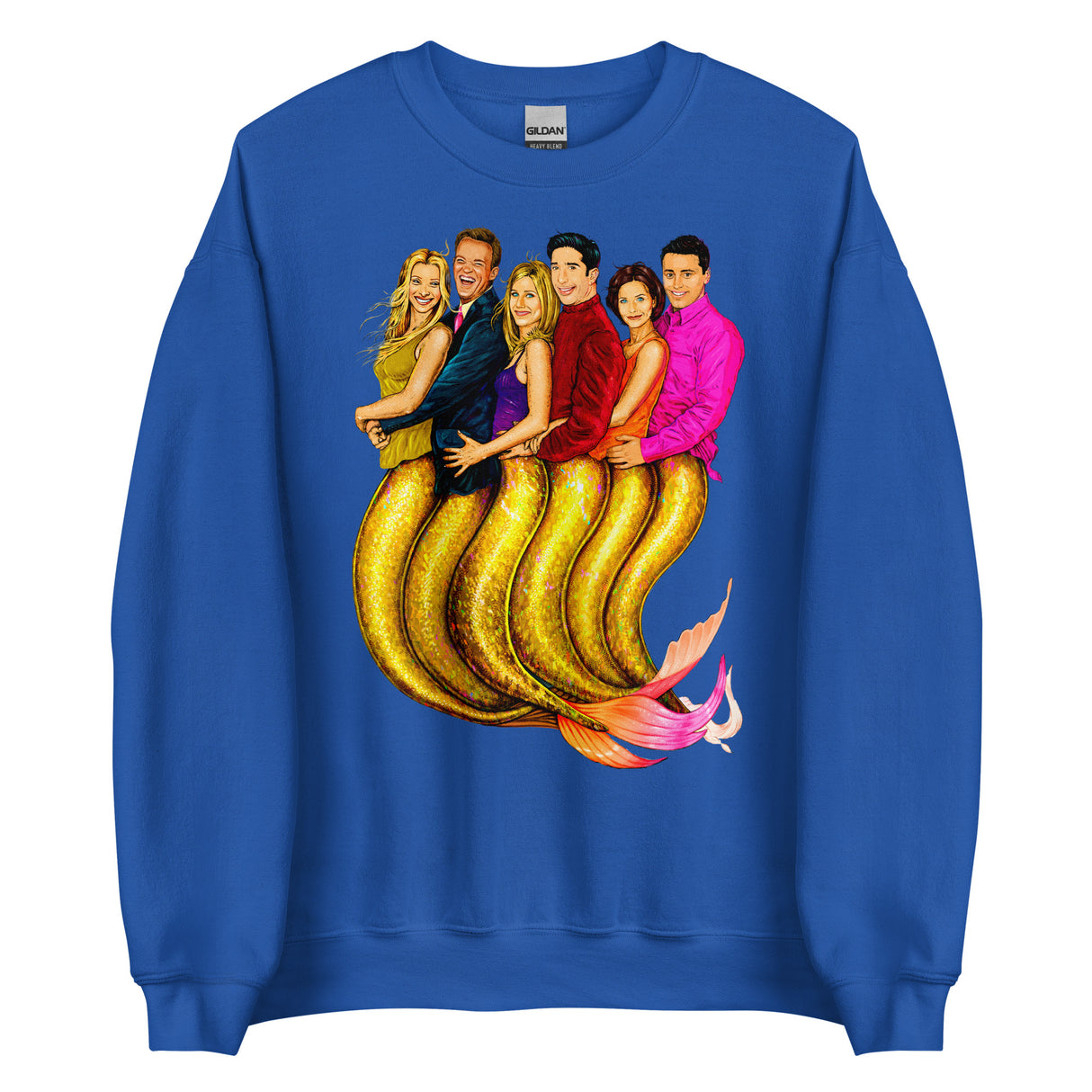 The One Where They're Mermaids (Sweatshirt)-Sweatshirt-Swish Embassy
