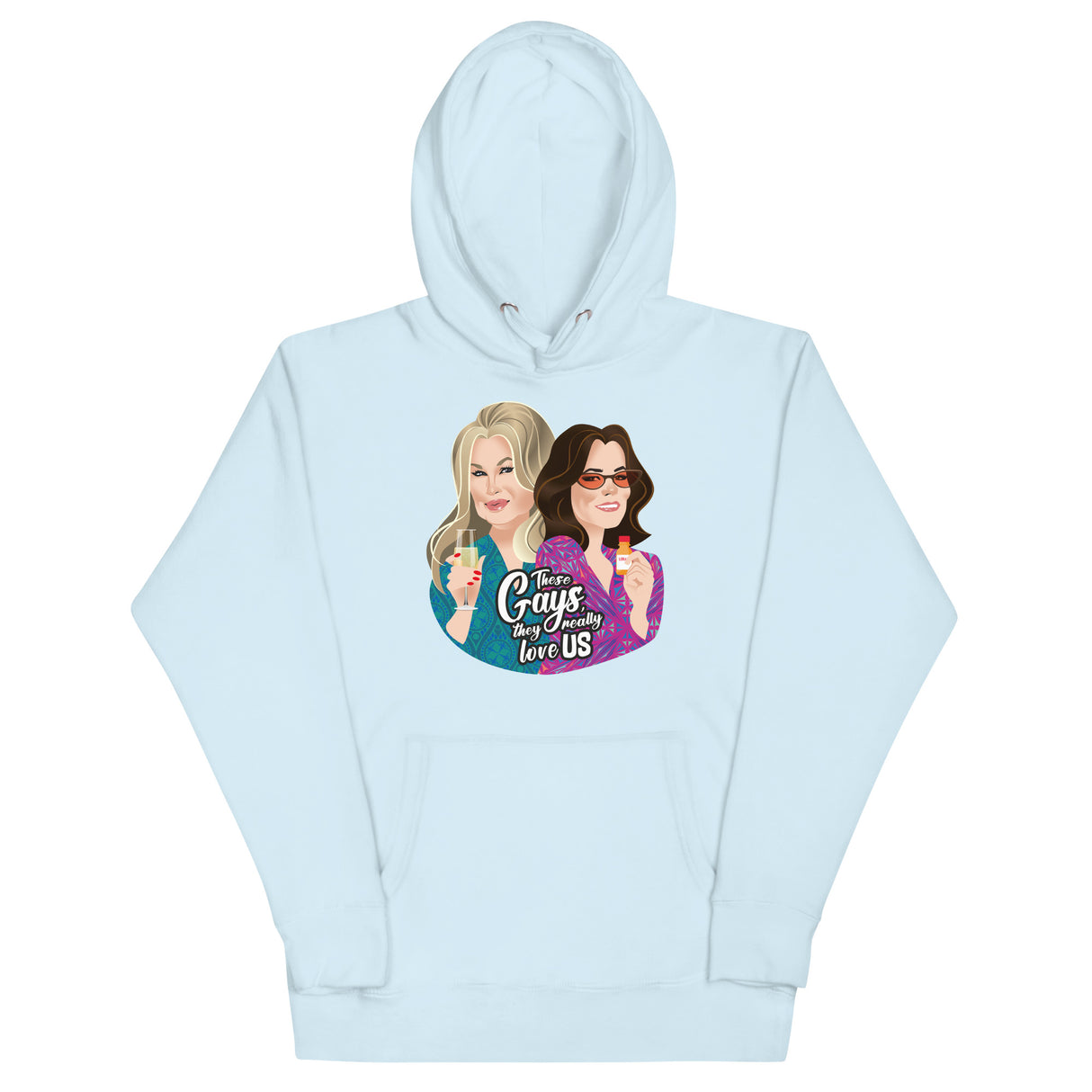 These Gays Love Us (Hoodie)-Hoodie-Swish Embassy
