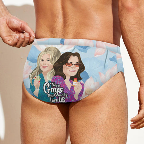 These Gays Love Us (Swim Briefs)-Swim Briefs-Swish Embassy
