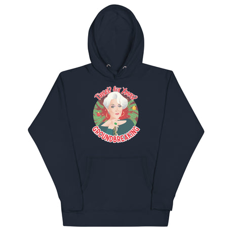 Tinsel for Xmas? Groundbreaking (Hoodie)-Christmas Hoodies-Swish Embassy