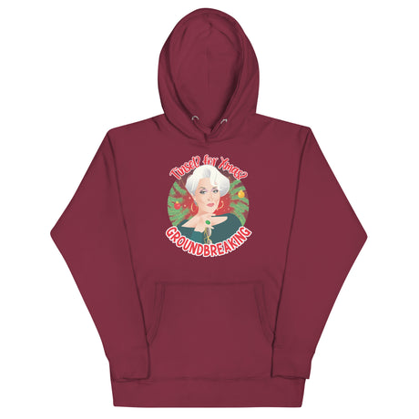 Tinsel for Xmas? Groundbreaking (Hoodie)-Christmas Hoodies-Swish Embassy
