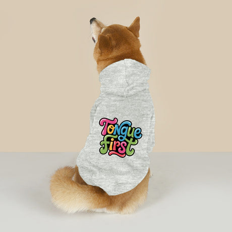 Tongue First (Pet Hoodie)-Pet Hoodie-Swish Embassy