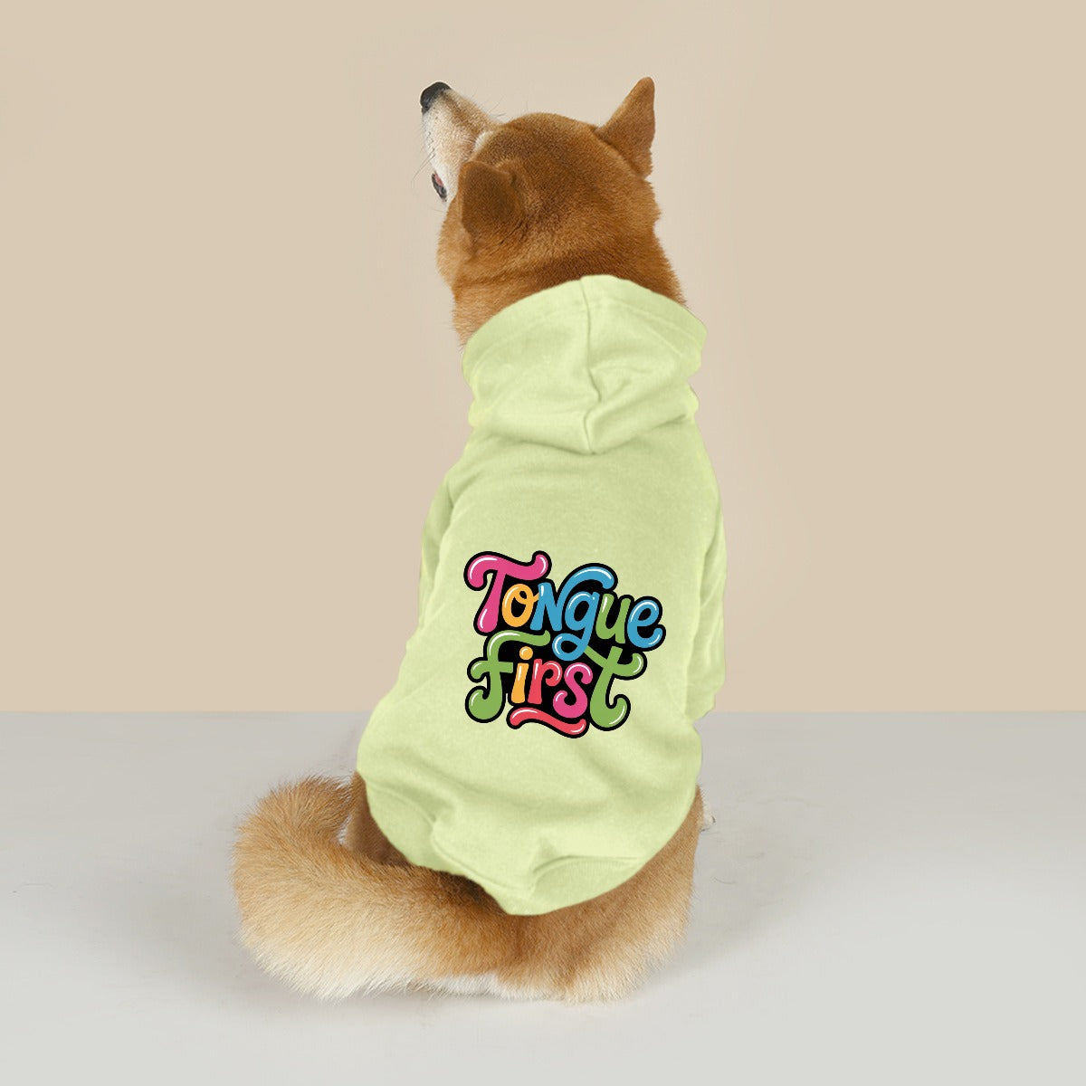 Tongue First (Pet Hoodie)-Pet Hoodie-Swish Embassy