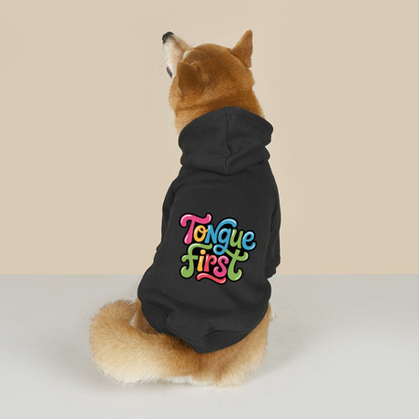 Tongue First (Pet Hoodie)-Pet Hoodie-Swish Embassy