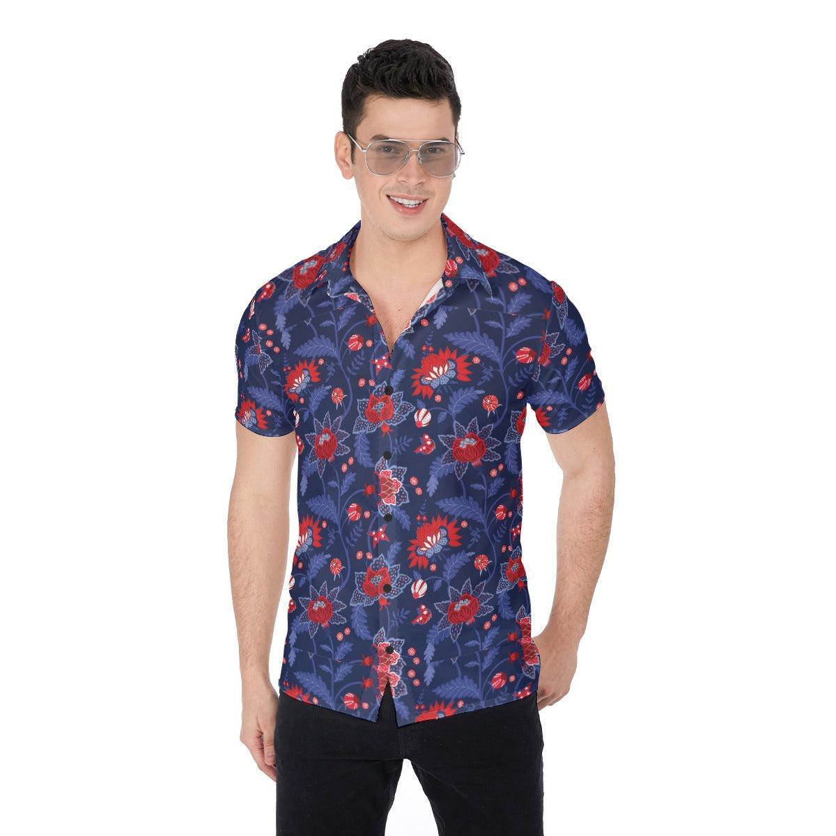 Twilight Botanica (Button Shirt)-Button Shirt-Swish Embassy