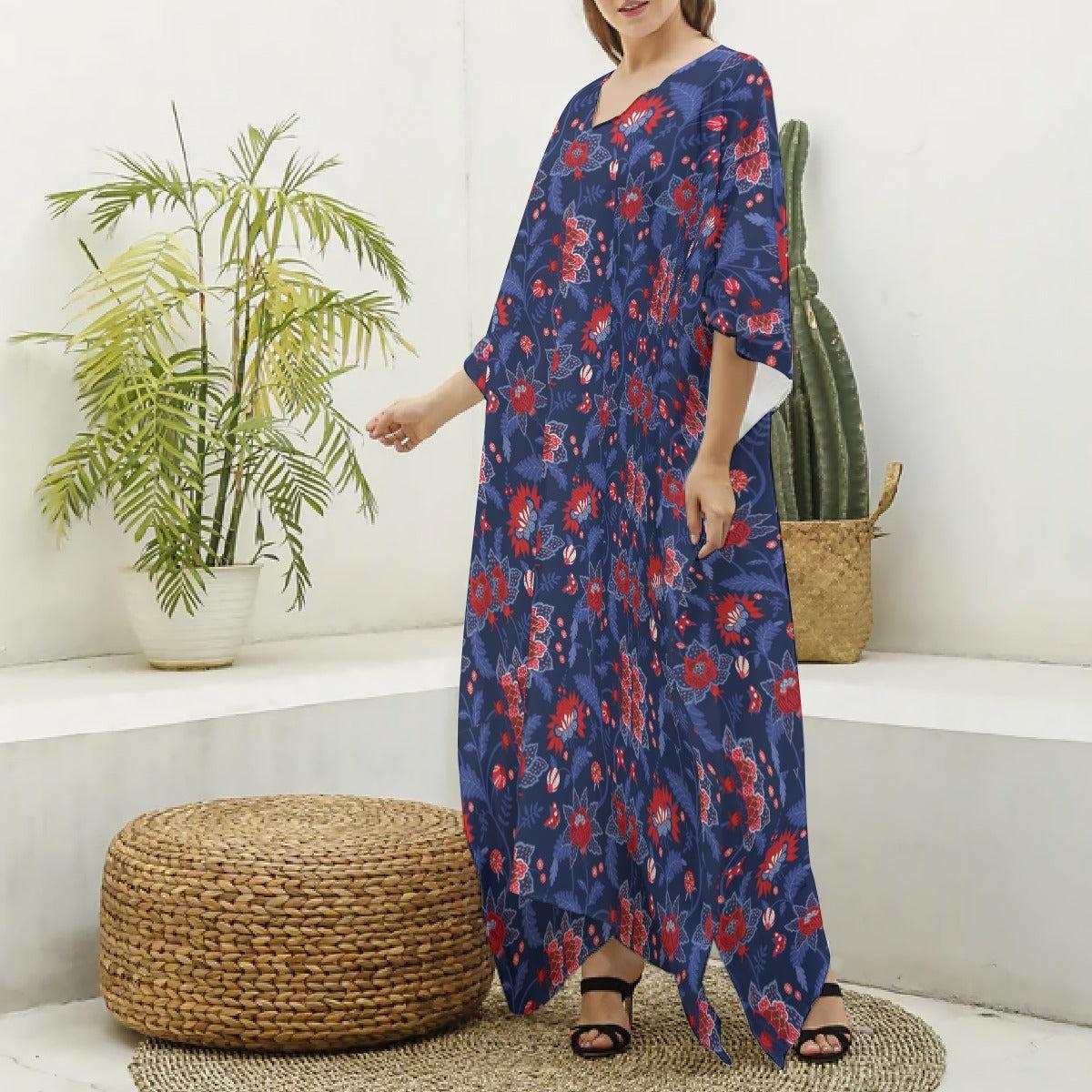 Twilight Botanica (Kaftan)-Kaftan-Swish Embassy