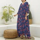 Twilight Botanica (Kaftan)-Kaftan-Swish Embassy